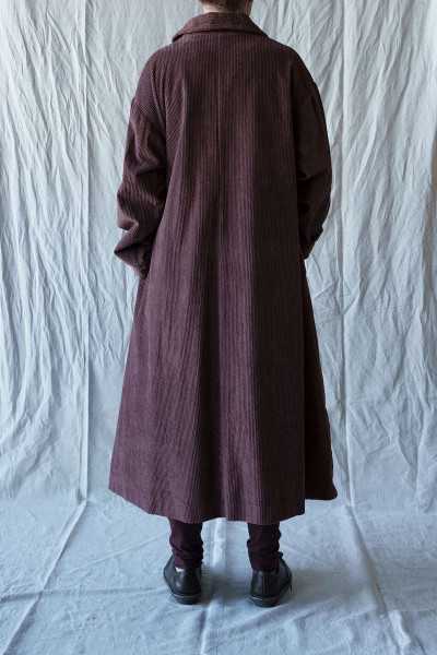 Les Ours Lowen Short Velvet coat Bois de Rose