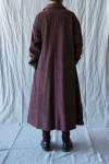Les Ours Manteau Lowen Velours Ras Bois de Rose