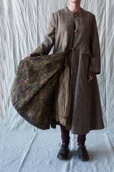 Les Ours Manteau Ayden Écossais Laine