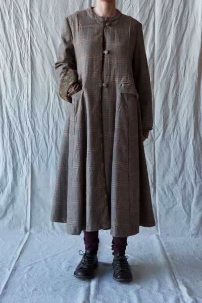 Les Ours Manteau Ayden Écossais Laine