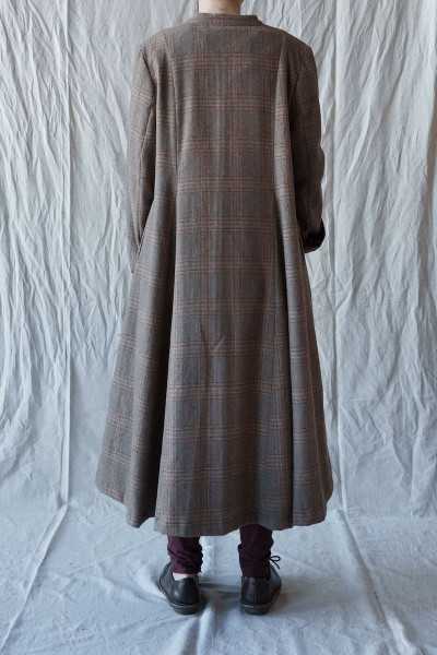 Les Ours Manteau Ayden Écossais Laine