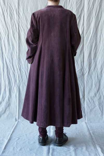 Les Ours Manteau Ayden Velours Ras Bois de Rose