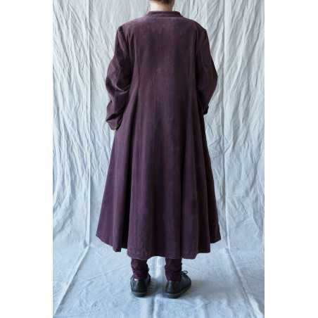 Les Ours Manteau Ayden Velours Ras Bois de Rose