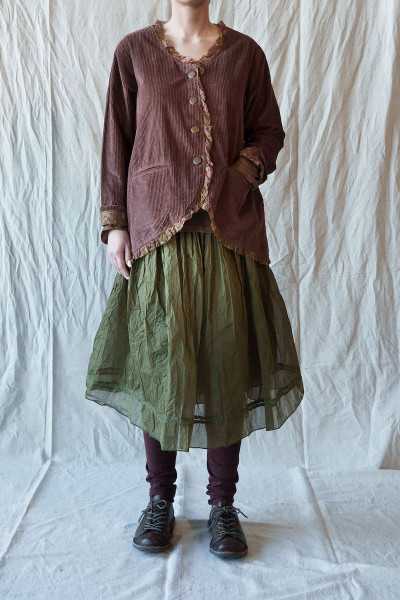 Les Ours Veste Clémentine Velours Bois de Rose