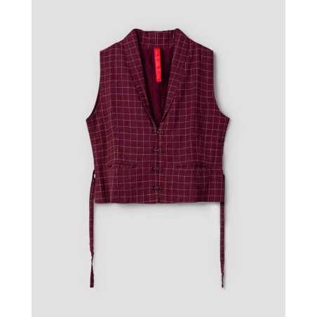 Ewa I Walla Rigmor Weste 33402 Dark Plum