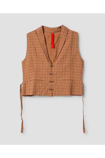 Ewa I Walla Rigmor vest 33402 Cinnamon