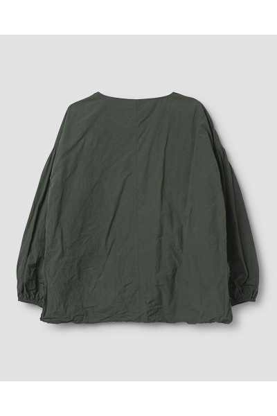 Ewa I Walla Bluse Odette 44160 Forest Green Baumwolle