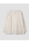 Ewa I Walla Bluse Ofelia 44161 Bone Baumwolle