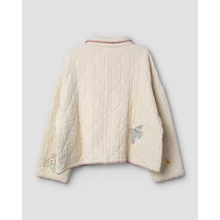 Ewa I Walla Jacke Agnhild 66772 Cream Baumwolle