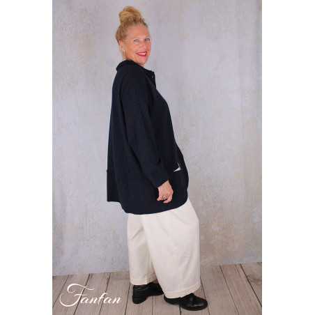 Barbara Lang Jacke NIE XXVI Marine