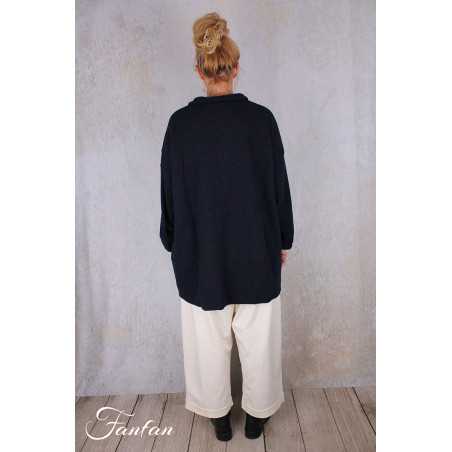 Barbara Lang Jacke NIE XXVI Marine