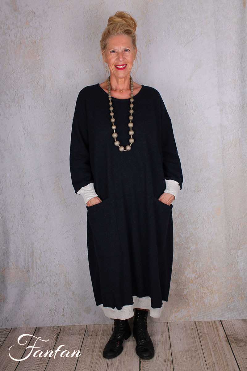 Barbara Lang Robe NIE XI Marine