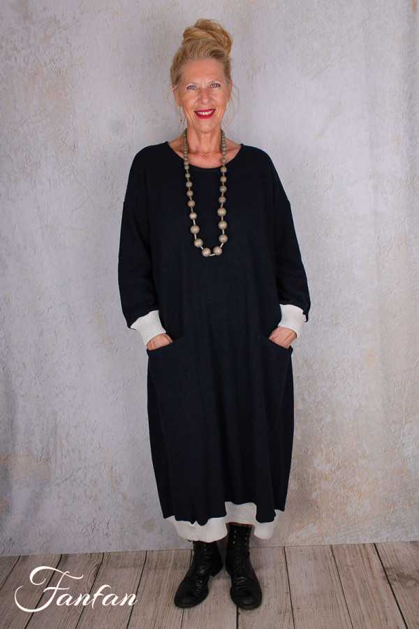 Barbara Lang Robe NIE XI Marine