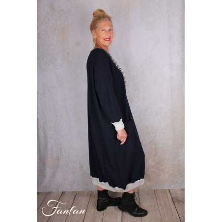 Barbara Lang Robe NIE XI Marine