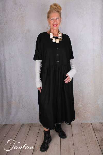 Barbara Lang Robe PIL XIII Noir/Gris Clair