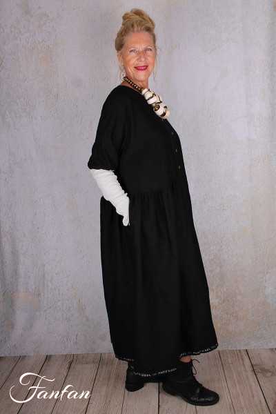 Barbara Lang Robe PIL XIII Noir/Gris Clair