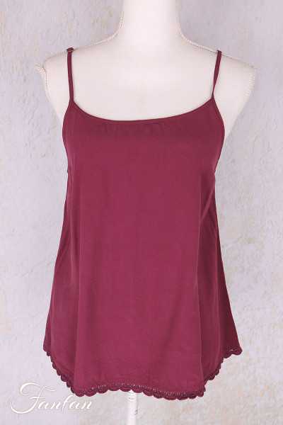 Ewa I Walla Top Nora 33400 Dark Plum Viscose