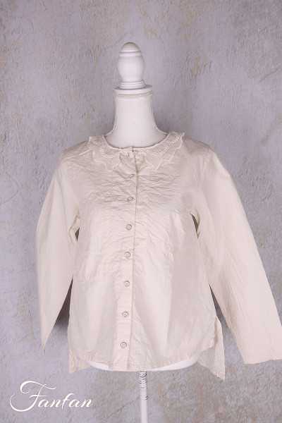 Ewa I Walla Blouse Ofelia 44161 Bone Coton