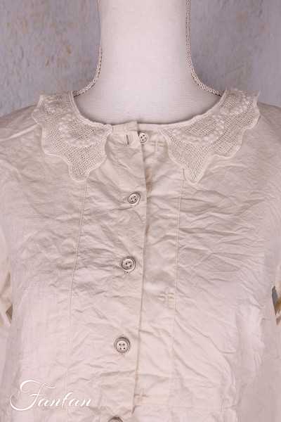 Ewa I Walla Blouse Ofelia 44161 Bone Coton