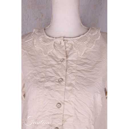 Ewa I Walla Blouse Ofelia 44161 Bone Coton