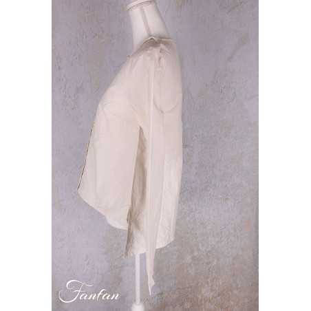 Ewa I Walla Blouse Ofelia 44161 Bone Coton