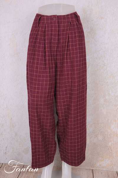Ewa I Walla Pantalon Botvi 11430 Dark Plum