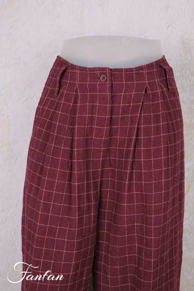 Ewa I Walla Pantalon Botvi 11430 Dark Plum