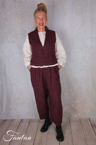 Ewa I Walla Pantalon Botvi 11430 Dark Plum