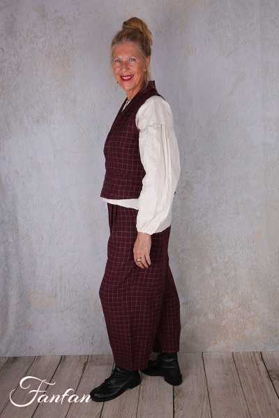 Ewa I Walla Pantalon Botvi 11430 Dark Plum