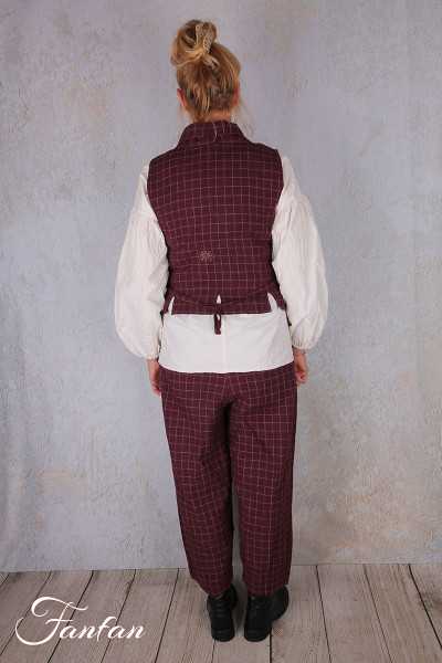 Ewa I Walla Pantalon Botvi 11430 Dark Plum