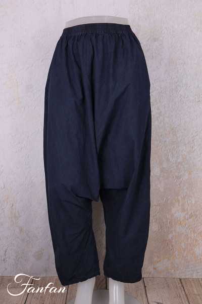 Privatsachen Pantalon sarouel Zäunetz coton Sehnen