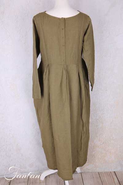 Les Ours Evan Linen Dress Mousse