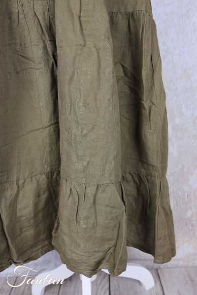Les Ours Florentine linen dress Mousse