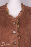 Les Ours Clementine Velvet Jacket Bois de Rose