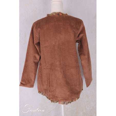 Les Ours Clementine Velvet Jacket Bois de Rose