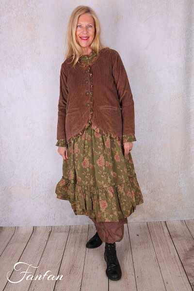 Les Ours Veste Clémentine Velours Bois de Rose