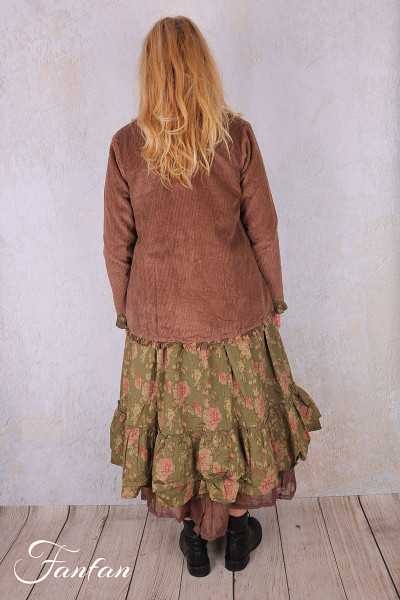 Les Ours Veste Clémentine Velours Bois de Rose