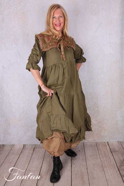 Les Ours Robe Florentine lin Mousse