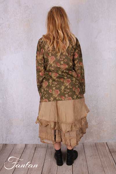 Les Ours Chemise Silvere Mousse Fleurs en Coton