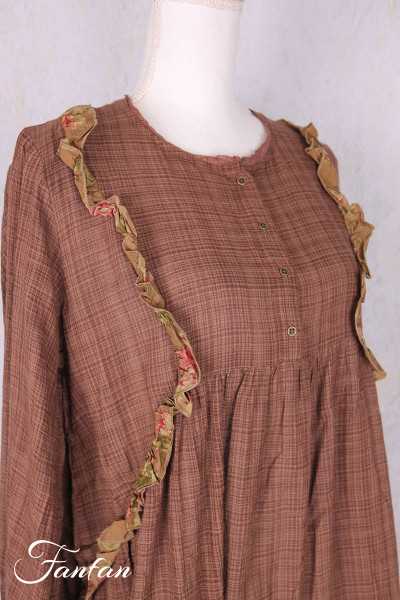 Les Ours Chemise Rheane Meli Melo en Coton