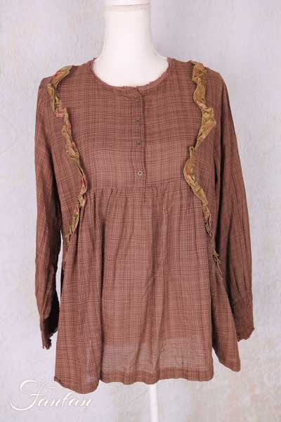 Les Ours Chemise Rheane Meli Melo en Coton