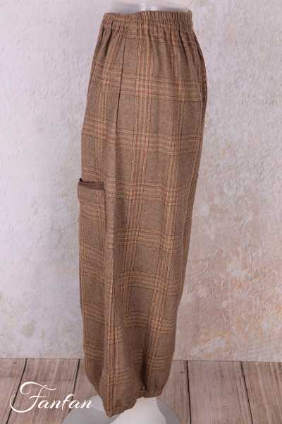 Les Ours Pantalon Gus Ecossais en Laine
