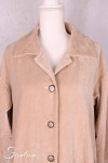 Les Ours Manteau Lowen Velours Ras Rose