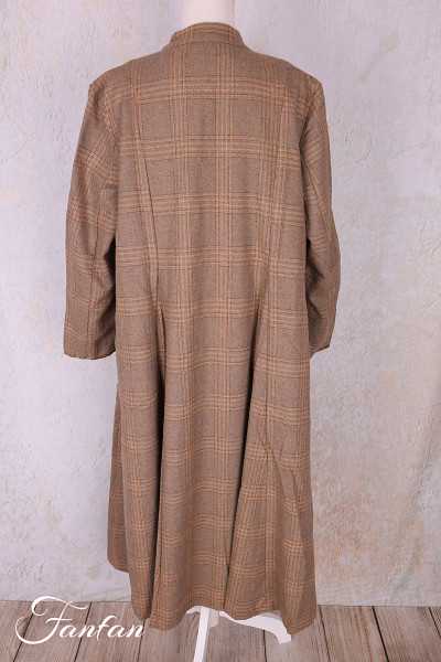 Les Ours Manteau Ayden Écossais Laine