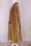Les Ours Manteau Lowen Velours Ras Cognac