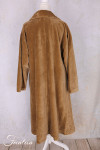 Les Ours Manteau Lowen Velours Ras Cognac