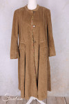 Les Ours Manteau Ayden Gros Velours Cognac