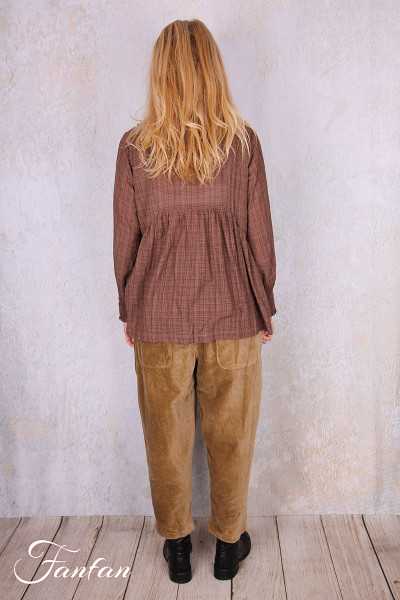 Les Ours Chemise Rheane Meli Melo en Coton