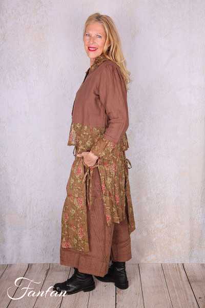 Les Ours Veste Mathis Lin Bois de Rose
