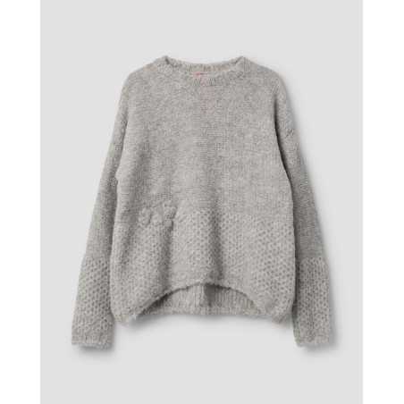 Ewa I Walla Pull Lola 44209 Light Grey